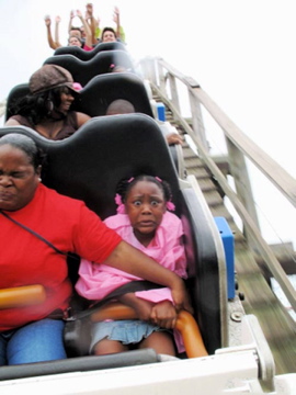 roller coaster fear